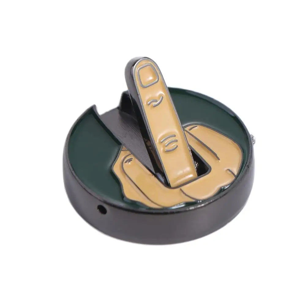 Funny Golf Balls Middle Finger Golf Ball Marker Ball Marker Middle Finger Funny Golf Ball Markers Funny Metal Golf Cap